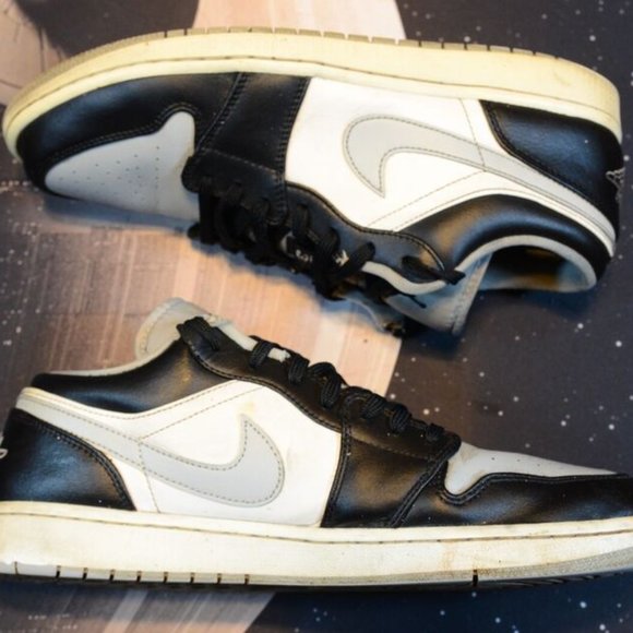 Jordan Other - Nike Air Jordan 1 Low Shadow Light Smoke Grey Men's Shoes 553558-039 Size 12